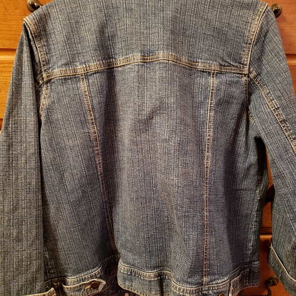 RELATIVITY Women's Jean Jacket Sz 1X - Picture 4 of 4